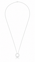 Collier rond orné de strass